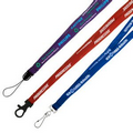 3/8" Recycled Euro Soft Lanyard (Direct Import - 10 Weeks Ocean)